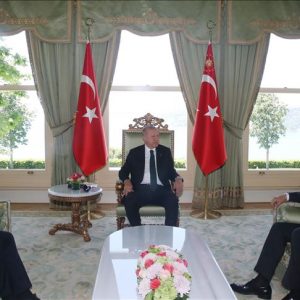 أردوغان يلتقي مسؤول شؤون الهجرة والجنسية بالمجلس الأوروبي