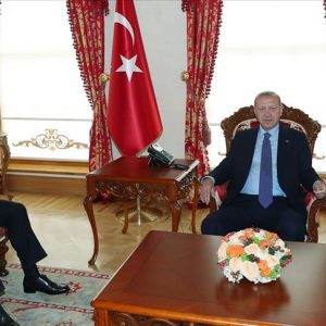 أردوغان يستقبل بارزاني في إسطنبول