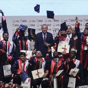 الرئيس أردوغان: نستهدف زيادة عدد الطلاب الدوليين لدينا إلى 200 ألف