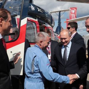 أردوغان يشارك في افتتاح معرض الطيران بموسكو
