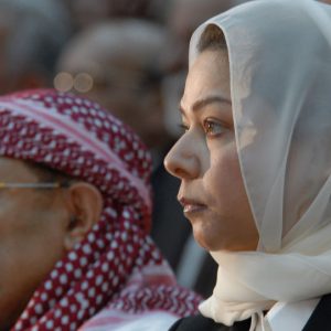 رغد صدام حسين تنشر فيديو نادر لوالدتها مع سوزان مبارك