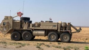 شاهد.. قناة تنشر فيديو وصور حصرية توثق انتشار قوات أمريكية شمال سوريا 3