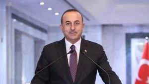 تشاووش أوغلو: العملية العسكرية لن تمتد لأكثر من 30 كلم داخل الأراضي السورية.