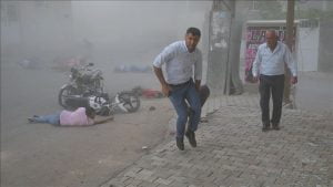 هجوم إرهابي في ماردين التركية (فيديو)