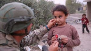 “نبع السلام” ترسم البسمة على وجوه الاطفال شمال سوريا