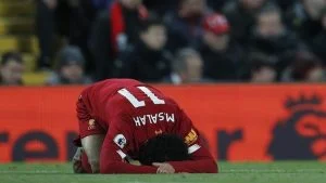 ليفربول يفقد صلاح أمام كريستال بالاس