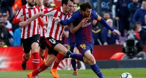 ميسي يخطف الفوز أمام أتليتكو مدريد بهدف قاتل