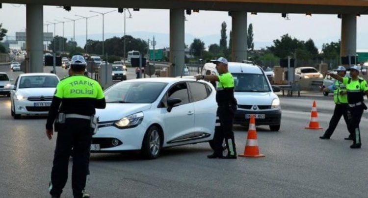 شرطة مرور في تركيا