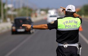 شرطي مرور في تركيا