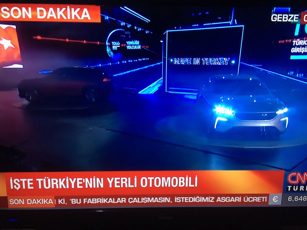 شاهد.. سيارة تركيا الحديثة 1