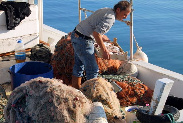 صيّاد أسماك في تركيا