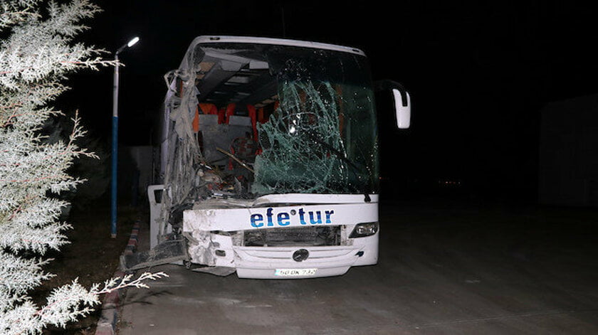 بالصور: حادث مروع جنوب غرب تركيا 1 جانب من الحادث