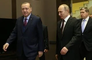 بوتين يهنئ أردوغان