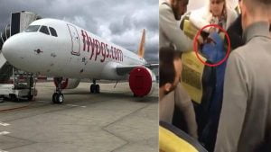 تركيا.. لحظات من الرعب داخل طائرة بعد إعلان امرأة أنها تحمل قنبلة! (فيديو)