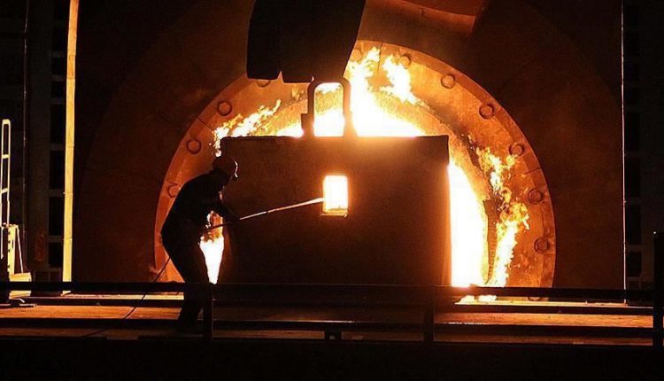 مصنع صلب في تركيا