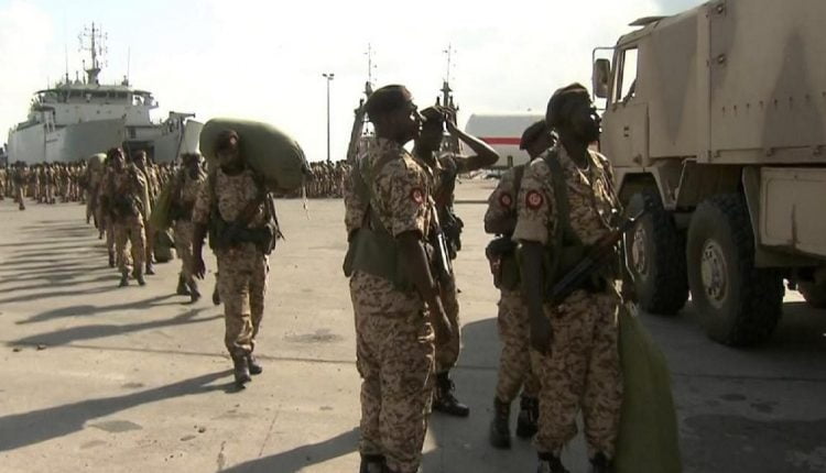 عناصر من الجيش السوداني في اليمن