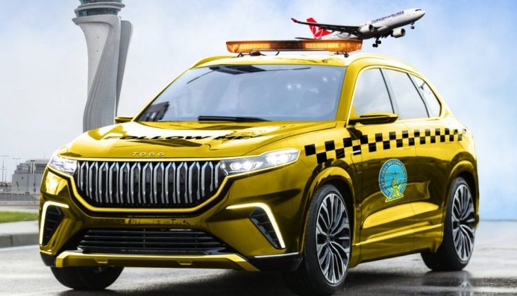 المركبة الأولى التركية تعمل في مطار إسطنبول أتبعني