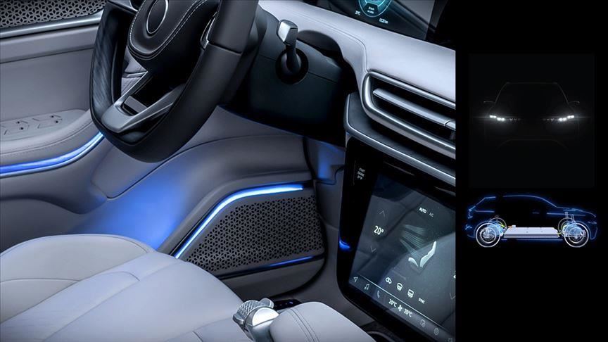 أجزاء معروضة من قبل المجموعة التركية المصنعة للمركبة عبر موقع تويتر الاجتماعي