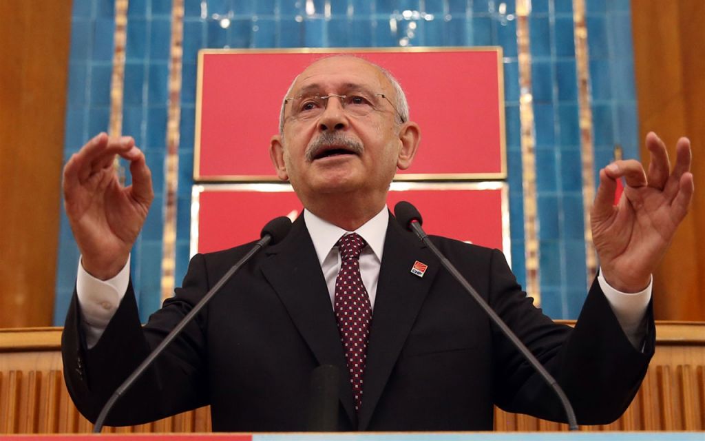 زعيم حزب الشعب الجمهوري التركي المعارض كمال كليجدار أوغلو،