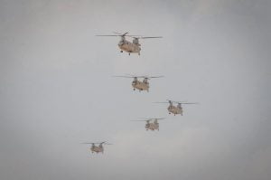 طائرات عسكرية مصرية خلال مناورة
