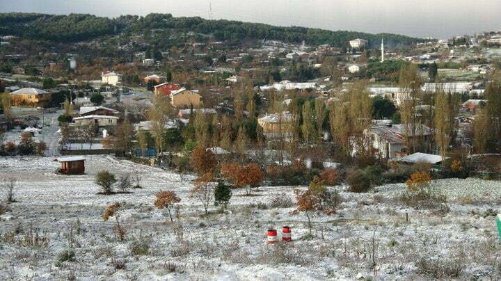 صور: مناظر ساحرة للثلوج في إسطنبول الأوروبية 7 جانب من تساقط الثلوج على اسطنبول الأوروبية