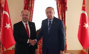 أهم ما تباحث فيه الرئيس اردوغان مع رئيس وزراء قبرص الشمالية