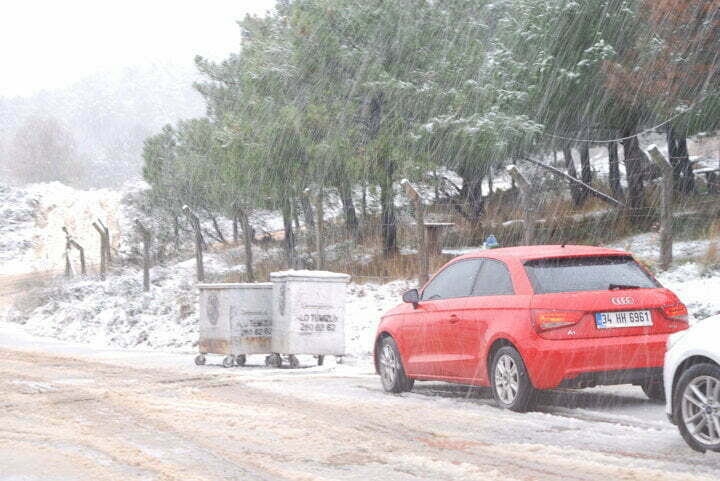 صور: مناظر ساحرة للثلوج في إسطنبول الأوروبية 4 جانب من تساقط الثلوج على اسطنبول الأوروبية