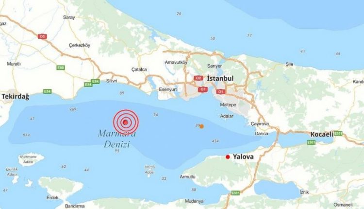 المنطقة التي ضربها الزلزال وفق ما أورده مركز البحوث وما ترجمته "تركيا الآن".