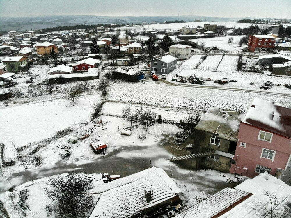 بالصور| أطلَّت الثلوج على إسطنبول 5