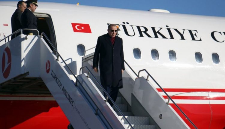 زيارة سابقة للرئيس التركي رجب طيب أردوغان