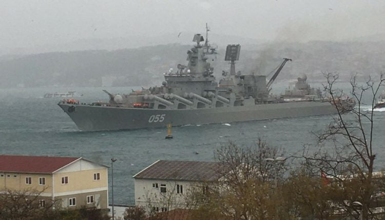 السفينة الحربية الروسية في كابتاش