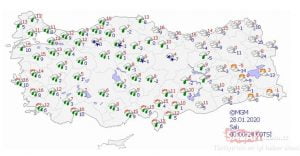 ثلوج وأجواء باردة في إسطنبول.. "الأرصاد" تحذر من الأحوال الجوية المقبلة 25
