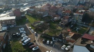 ما تبقى من المسجد بعد بيعه من قبل حزب الشعب الجمهوري.