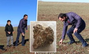 مزارع تركي يعثر على قطعة من "نيزك" قدرت بنحو 70 ألف دولار 1