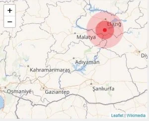 بالصور| زلزال مخيف بقوة 4.4 درجة يضرب ألازيع شرقي تركيا