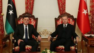 اجتماع مُغلق بين أردوغان والسراج في أنقرة