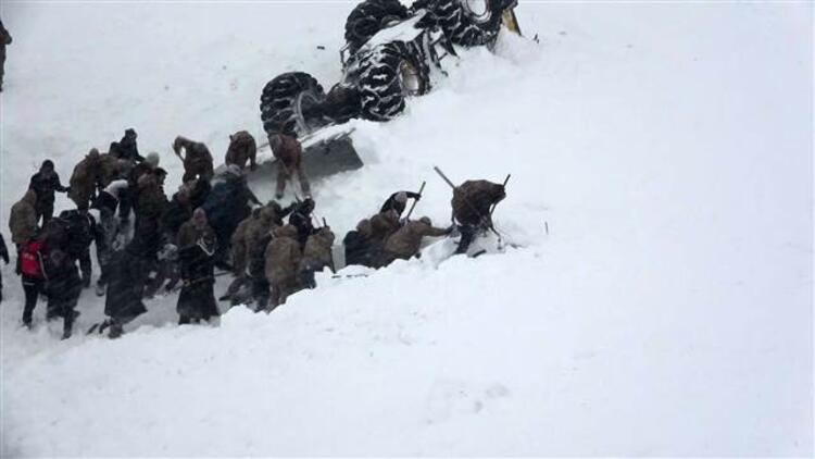 بالصور والفيديو.. اخر مشاهد فاجعة الانهيار الثلجي شرق تركيا 17