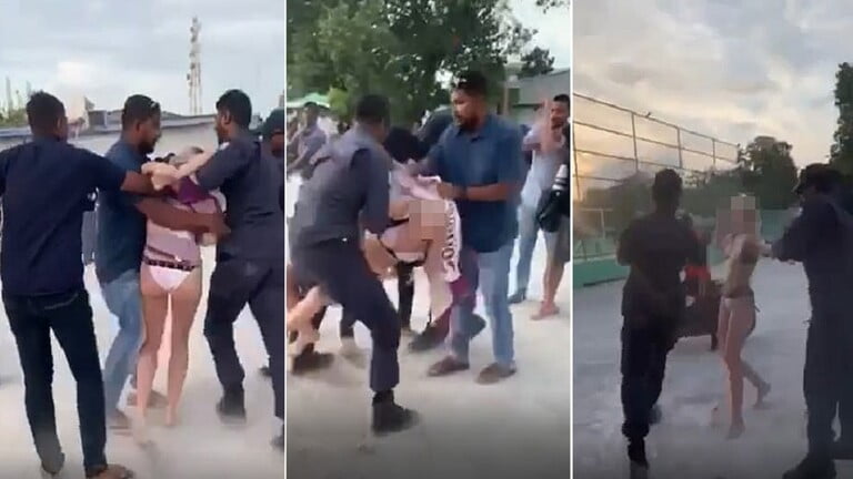 اعتقال سائحة في المالديف لارتدائها "البكيني"! (فيديو) 5