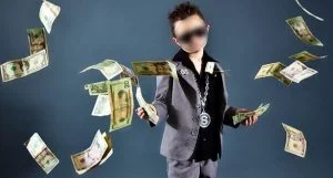 طفل مليونير