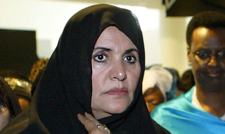 أرملة القذافي صفية فركاش