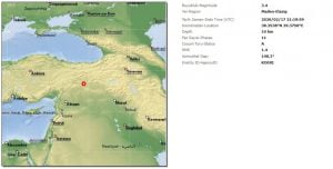 بالصور| زلزالان بقوة 4.3 و3.4 يضربان شرقي تركيا.. وهلّع بين المواطنين 3