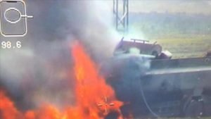 بالصور| تدمير "صهريج مياه" محمل بـ"المتفجرات" شمالي سوريا 3