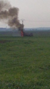 بالصور| تدمير "صهريج مياه" محمل بـ"المتفجرات" شمالي سوريا 1