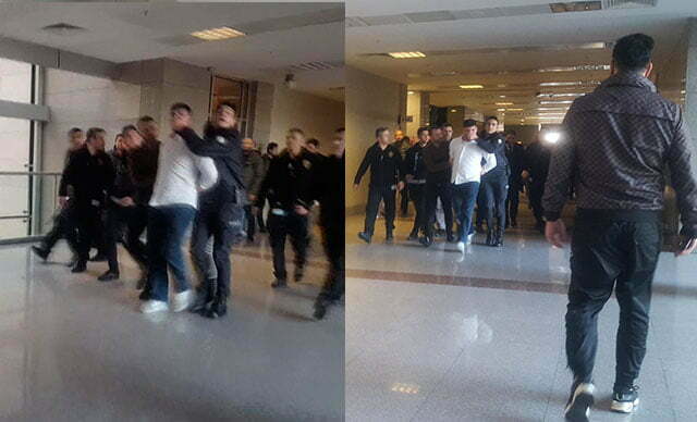 بالفيديو| "مروج مخدرات" يحاول الهروب من المحكمة في إسطنبول 1