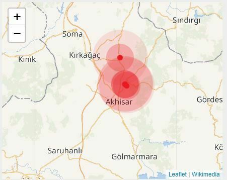 بالصور  زلزال جديد بقوة 5 درجات يضرب  مانيسا    تركيا الآن