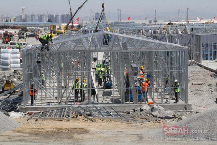 "كورونا".. أعمال إنشاء مستشفى الألف سرير مستمر في إسطنبول (شاهد) 23