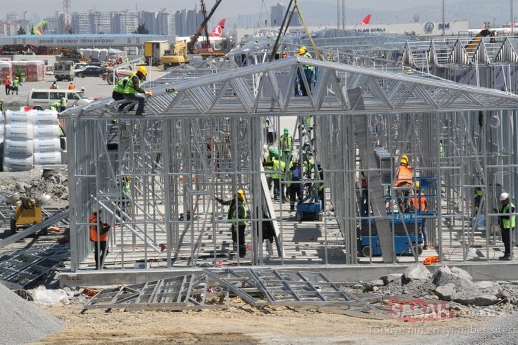 "كورونا".. أعمال إنشاء مستشفى الألف سرير مستمر في إسطنبول (شاهد) 27