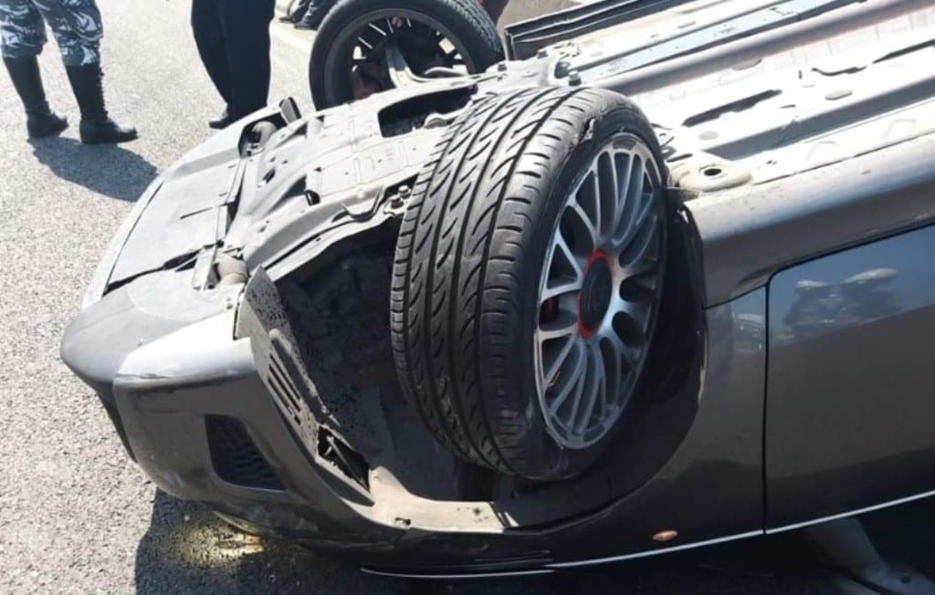 “شاهد” نجل الفنان اللبناني راغب علامة كاد يموت بحادث سير مروّع! 1
