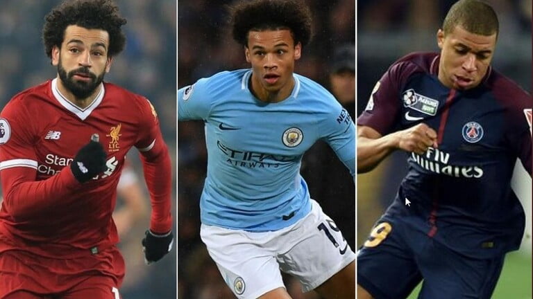 من هو أسرع لاعب بين كبار أوروبا؟.. تعرف على ترتيب صلاح 1