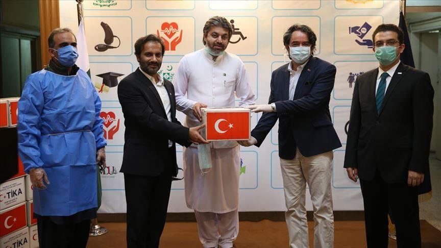 "تيكا" التركية ترسل مساعدات طبية إلى باكستان في إطار مواجهة كورونا 5